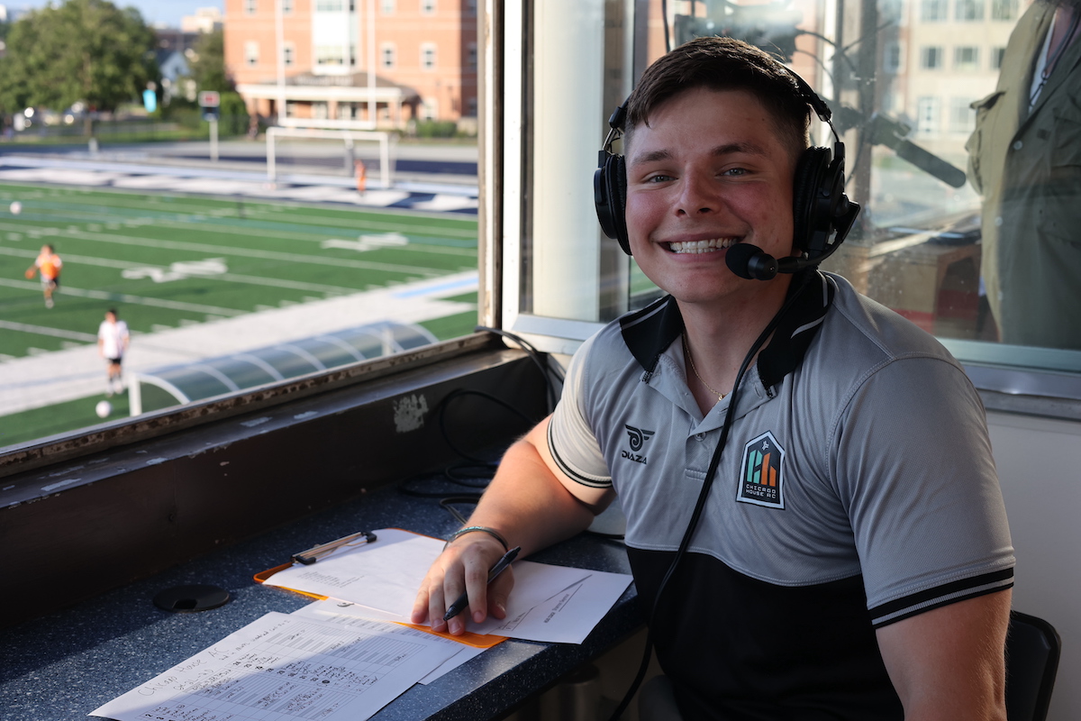 Andrew on the Mic!