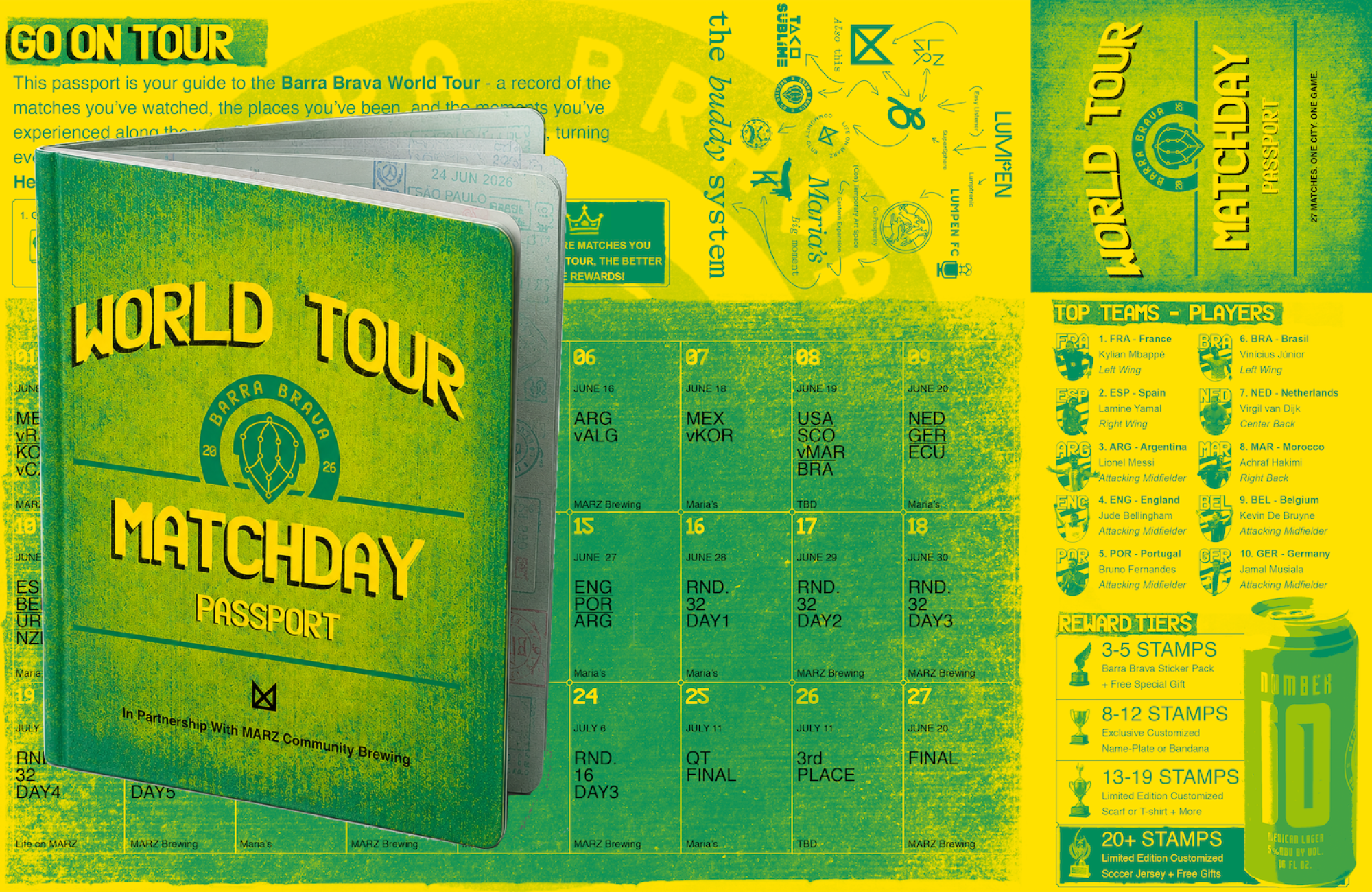 Barra Brava - World Tour Matchday Passport
